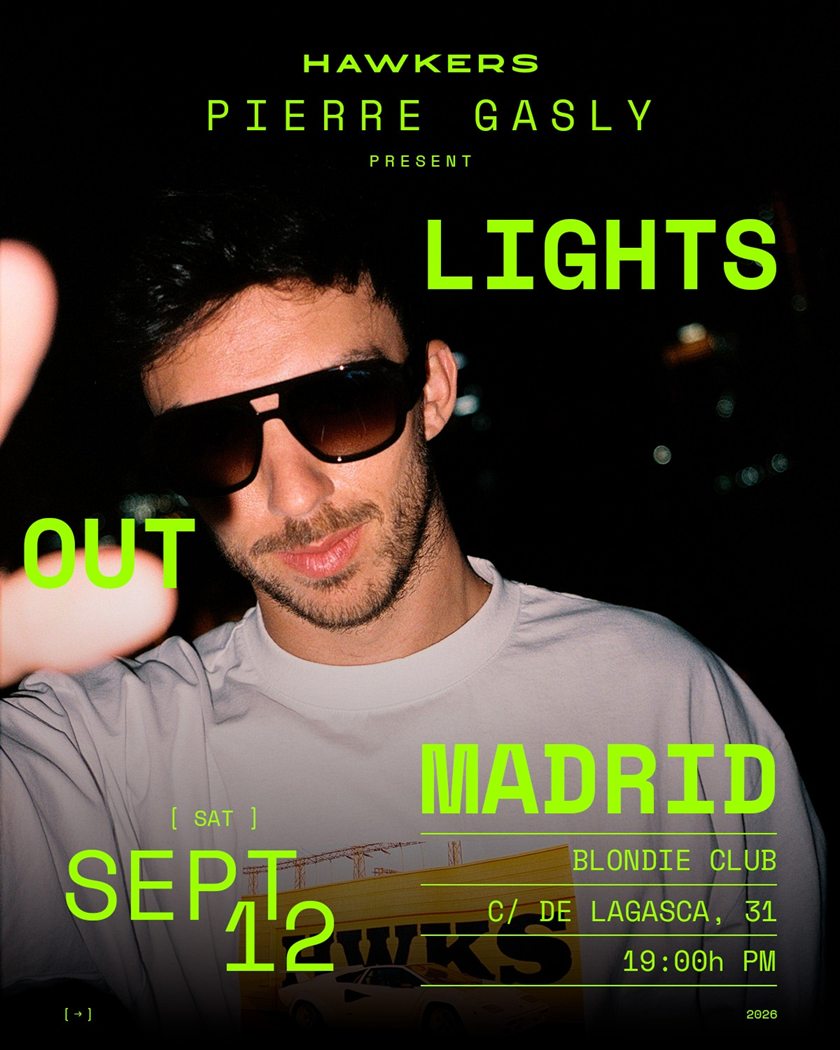 Hawkers × Pierre Gasly — Lights Out, Madrid