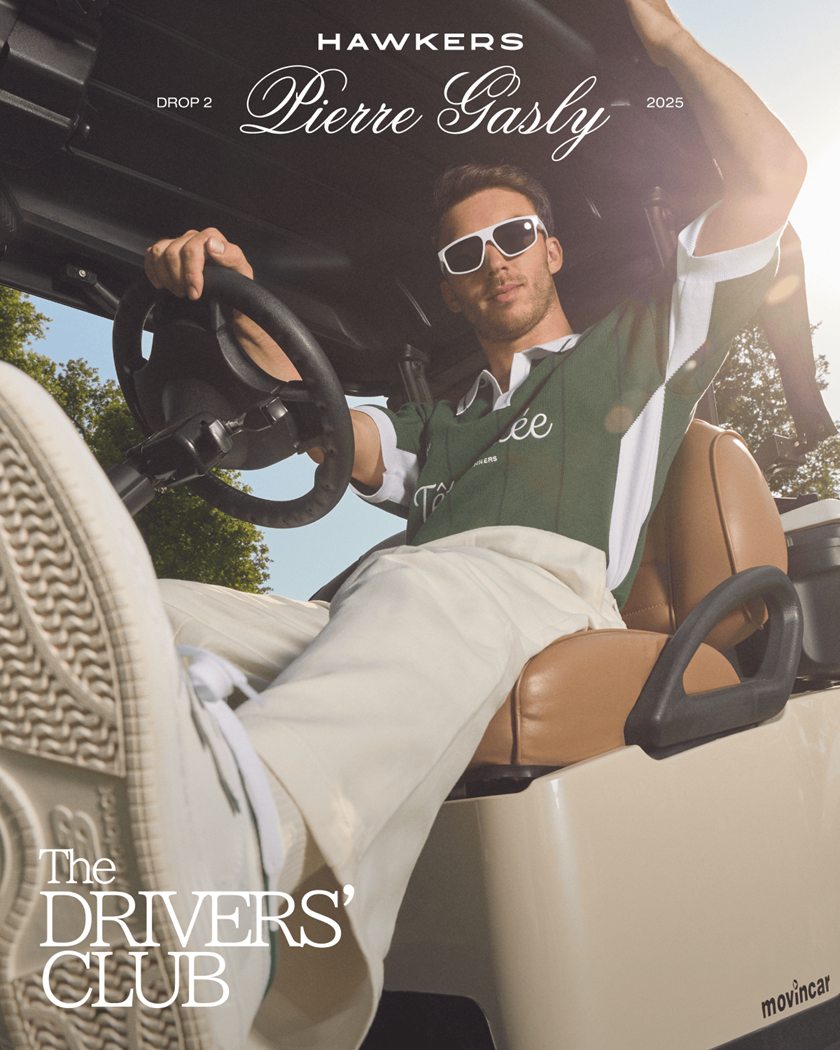 Hawkers × Pierre Gasly — The Drivers' Club